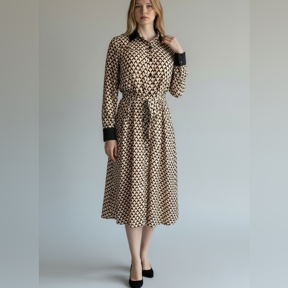 Who What Wear -Geometric Patterned Dress